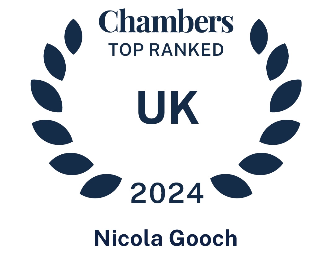 Chambers Top Ranked 2024 - Nicola Gooch